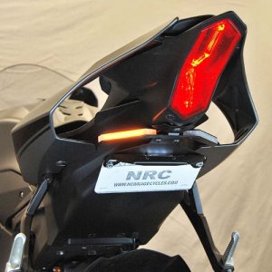 Yamaha YZF-R1 Fender Eliminator - New Rage Cycles - LED Turn Signals - Black - `15-`27